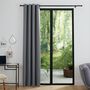 Voir la diapositive 2 : UNIVERS DECOR Lot de 2 Rideaux occultant 140 x 260 cm  Night  Granite - Gris - 2 Panneaux occultant 140 x 260 cm
