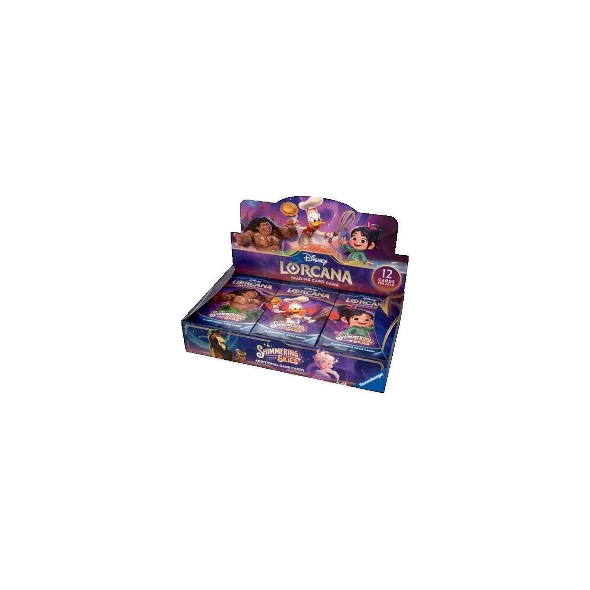 RAVENSBURGER Display de 24 packs Ravensburger Lorcana - Shimmering Skies