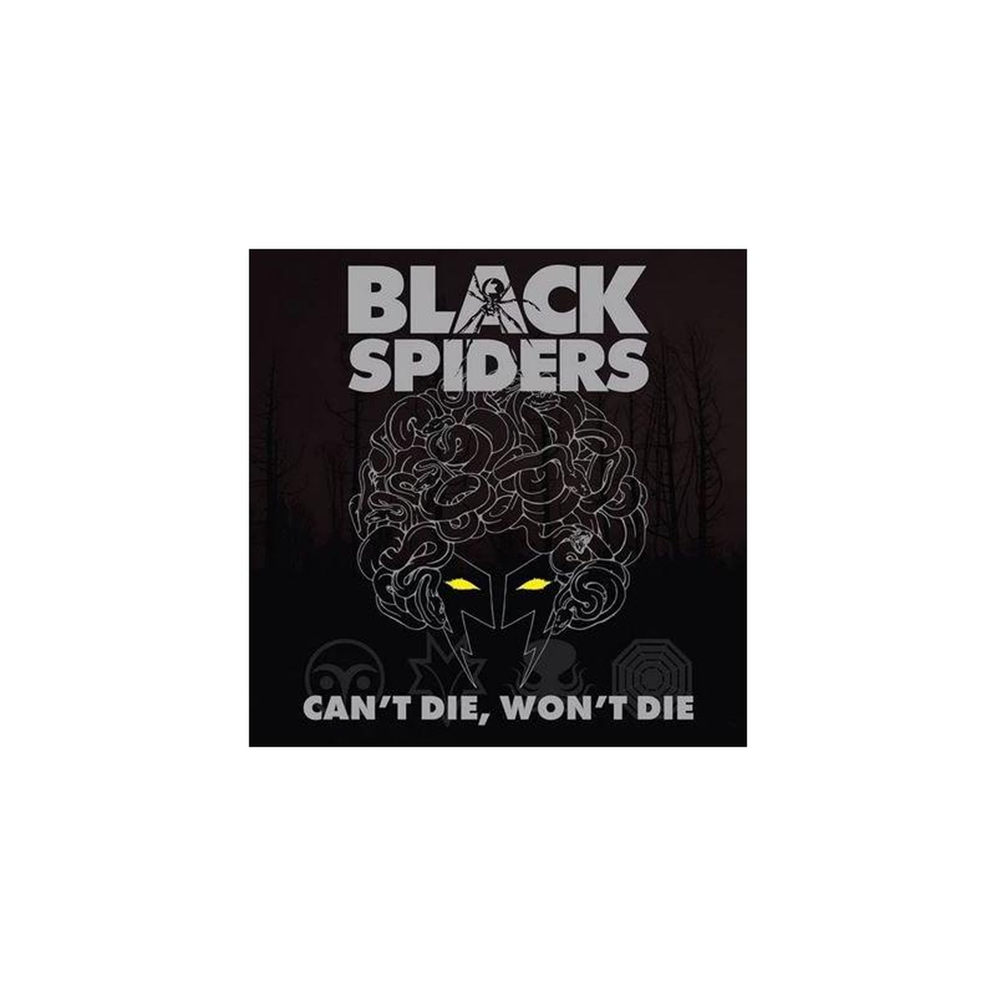 Black spiders - album can't die, won't die (lp vinyle) hard rock, heavy metal, grunge et shoegaze