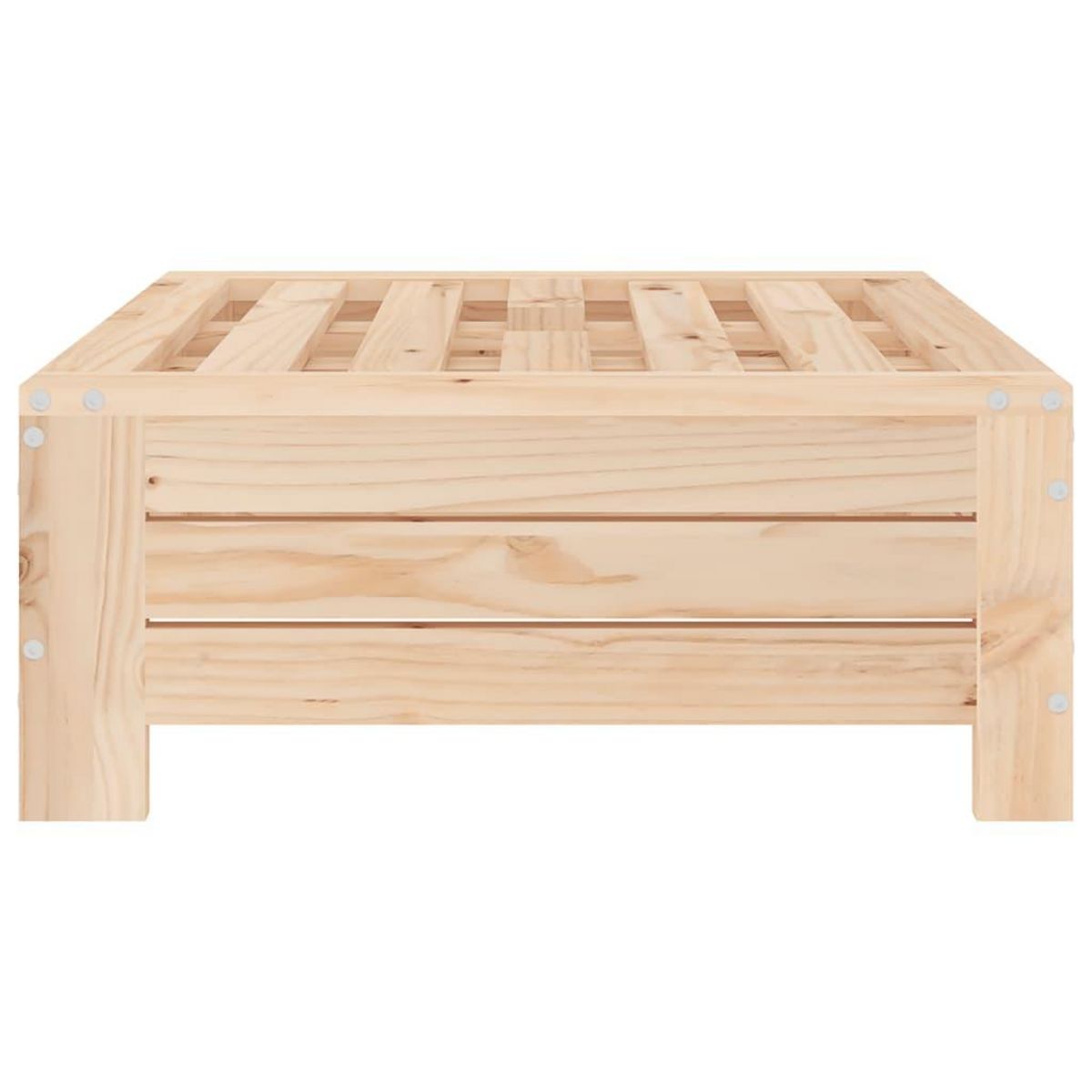 VIDAXL Couvercle de base de parasol bois massif de pin