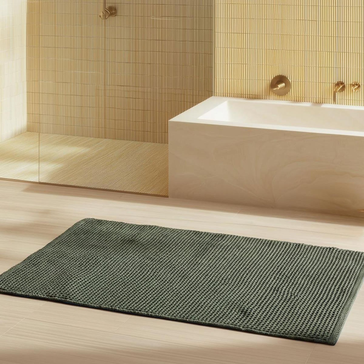 Sensei Maison Tapis de bain et descente de lit TRECCIA