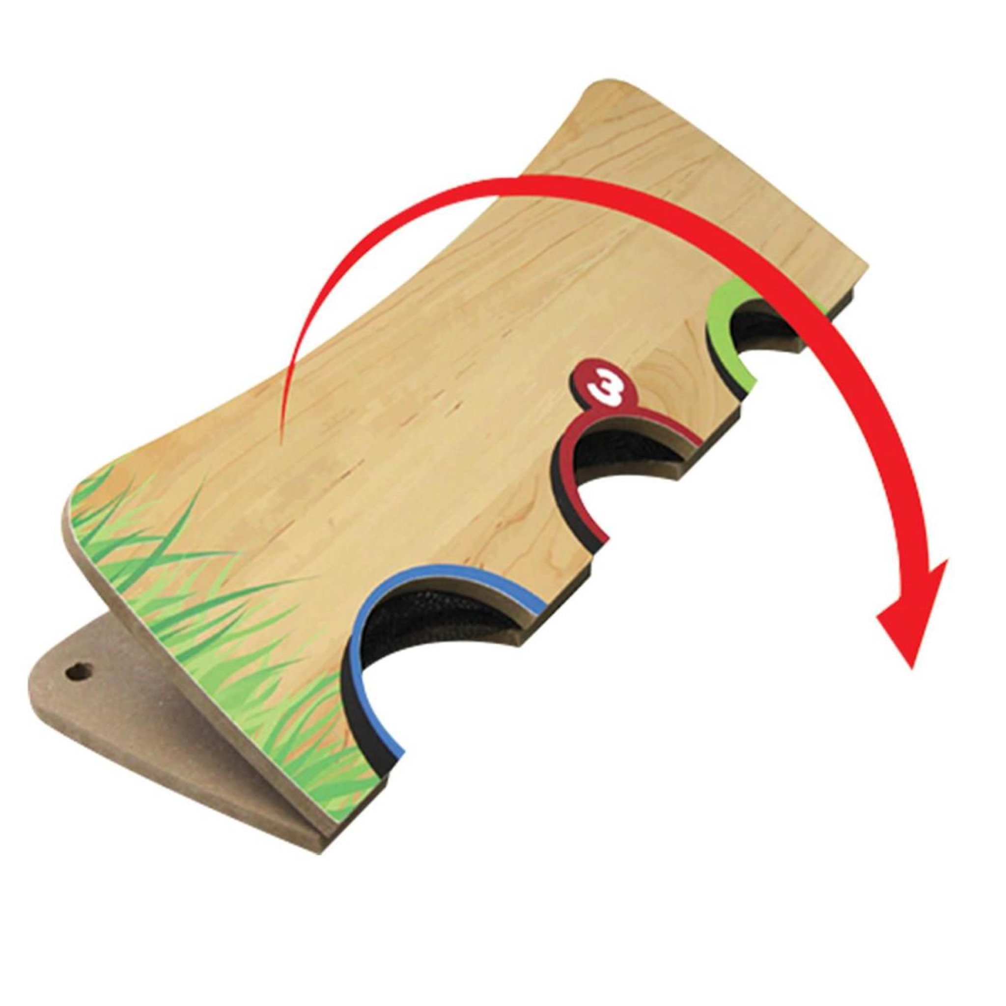 Voir la diapositive 2 : The Home Deco Factory Jeu en bois  lancer de sac  60cm naturel