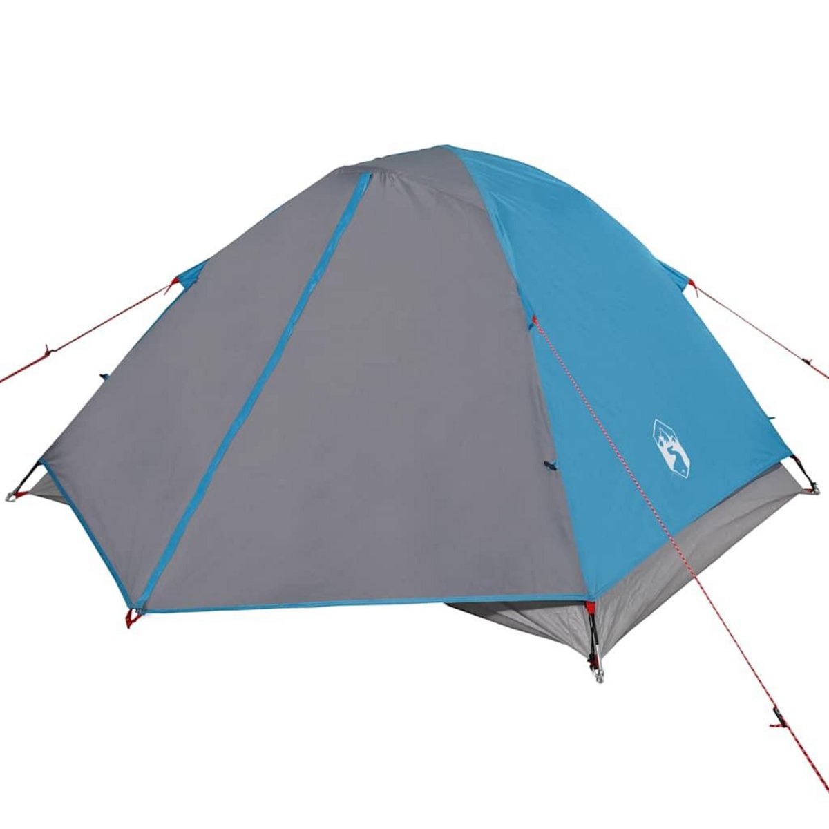 VIDAXL Tente de camping a dome 3 personnes bleu impermeable