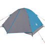 Voir la diapositive 5 : VIDAXL Tente de camping a dome 3 personnes bleu impermeable