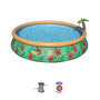Voir la diapositive 5 : BESTWAY Piscine hors sol diamètre 457 x 84 cm Fast Set