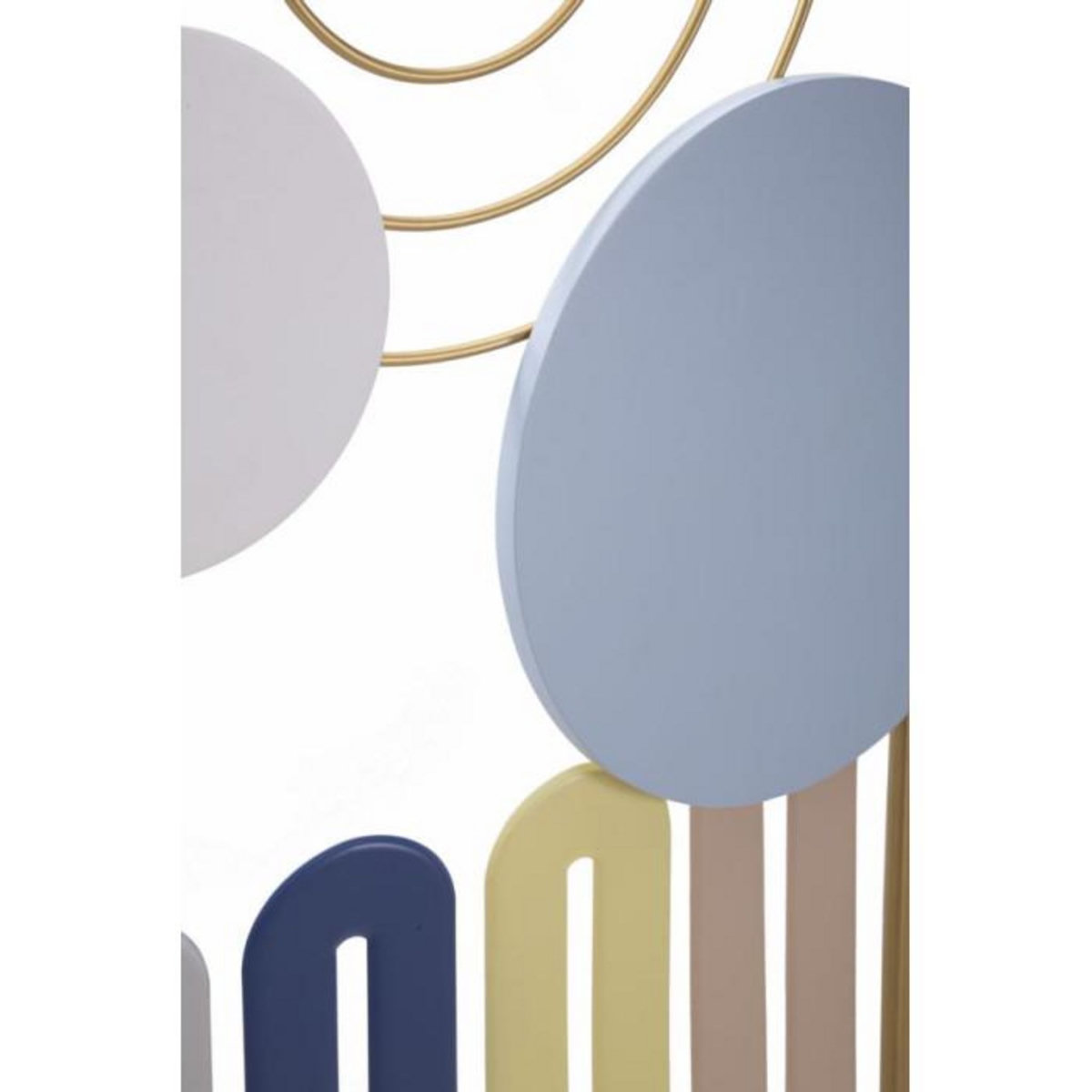 Paris Prix Décoration Murale Encadrée en Métal  Colorful  84cm Multicolore