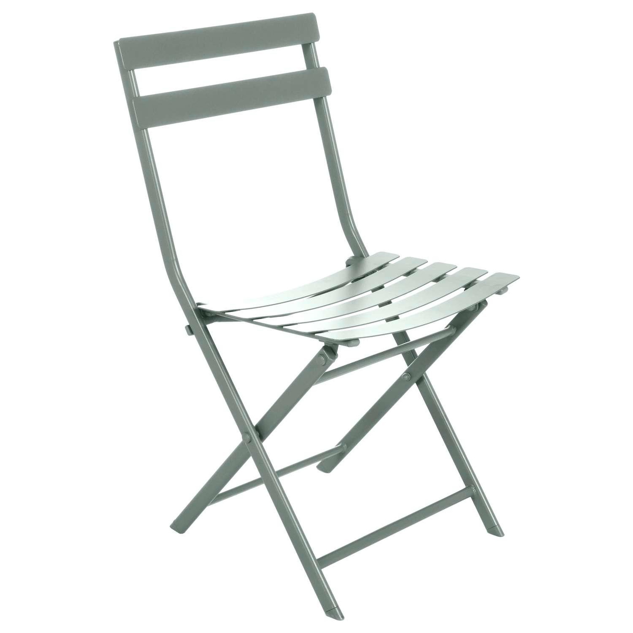 Voir la diapositive 1 : HESPERIDE Chaise de jardin pliable en métal Greensboro