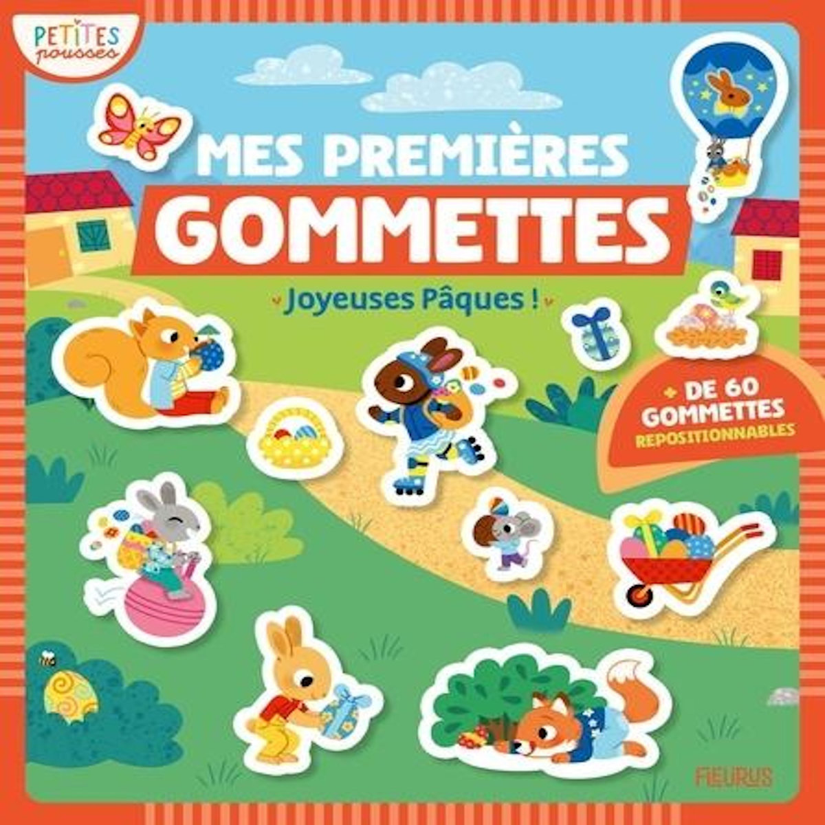 MES PREMIERES GOMMETTES. JOYEUSES PAQUES !, Fabre Léa