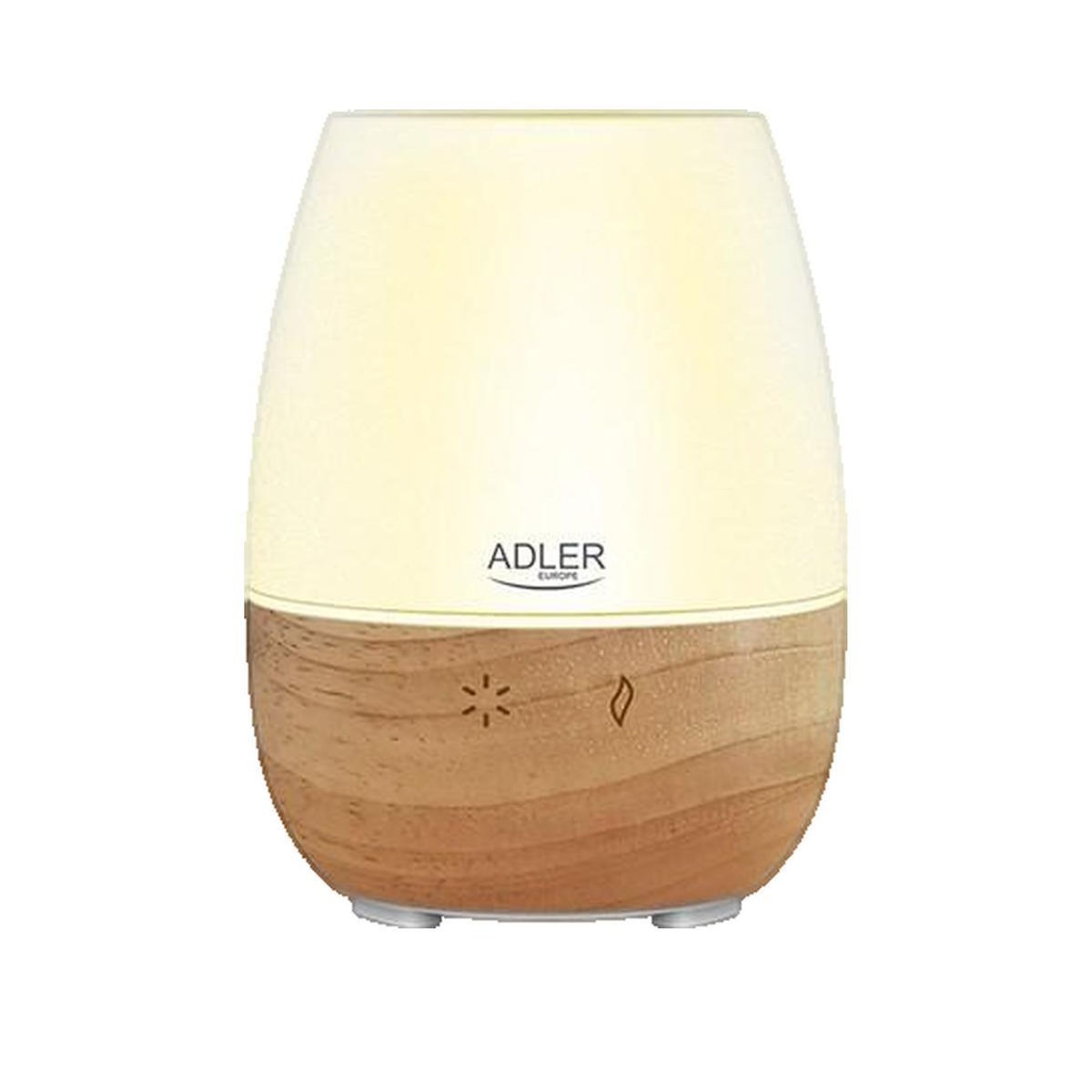 ADLER Diffuseur d'huiles essentielles Adler AD 7967 bois et verre