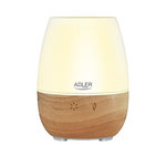 ADLER Diffuseur d'huiles essentielles Adler AD 7967 bois et verre
