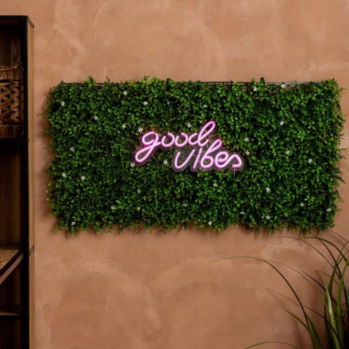 ATMOSPHERA Carré Végétal Artificiel Classique  Izy  50cm Vert