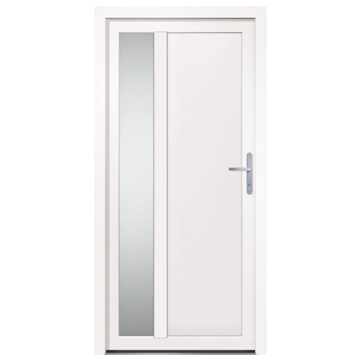 VIDAXL Porte d'entree Blanc 98x200 cm PVC