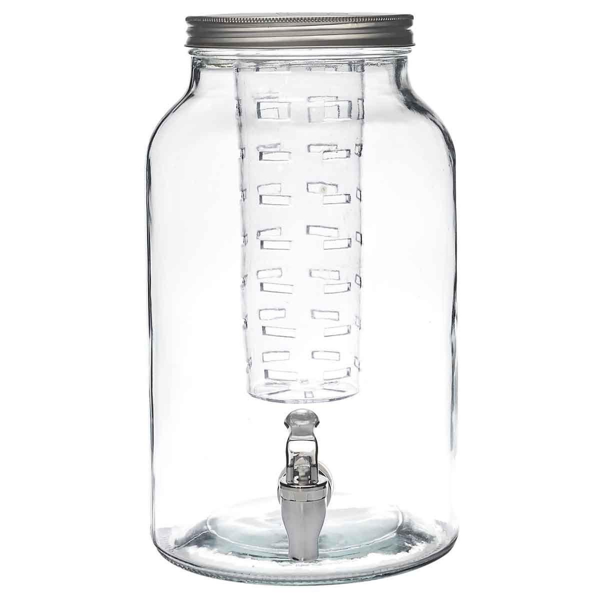 Voir la diapositive 2 : The Home Deco Factory Fontaine à Boisson  Infuseur  5,5L Transparent