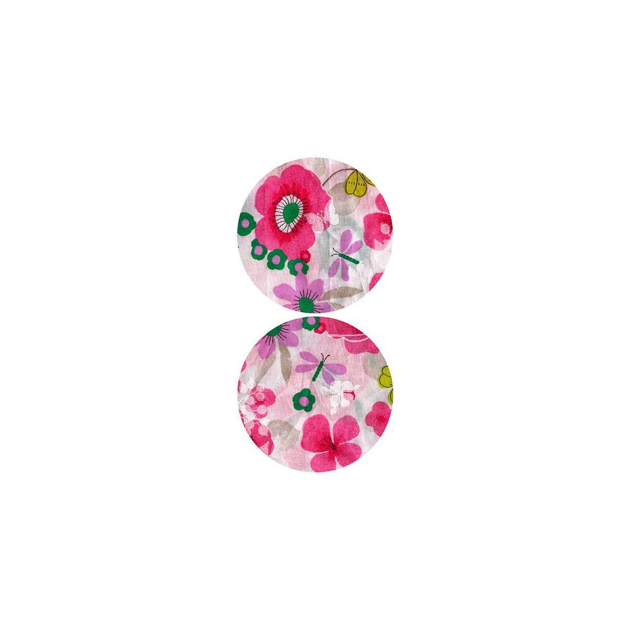 Voir la diapositive 2 : Paris Prix Papier peint  pink meadow circle  50x1000cm