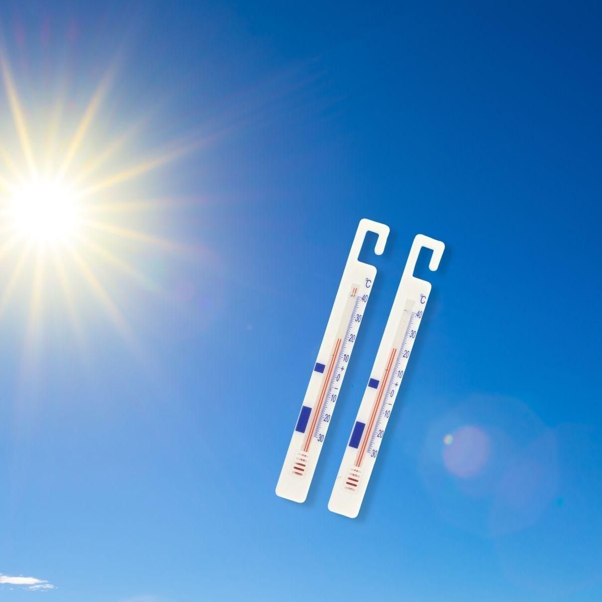 FM PROFESSIONAL Lot de 4 thermomètres réfrigérateur FM Professional