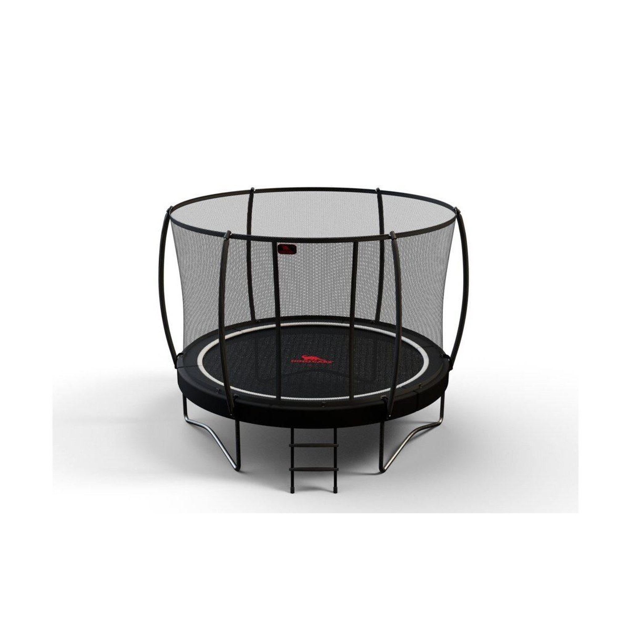Voir la diapositive 2 : DINO CARS Trampoline enterré  flat level 305 x 225 cm noir