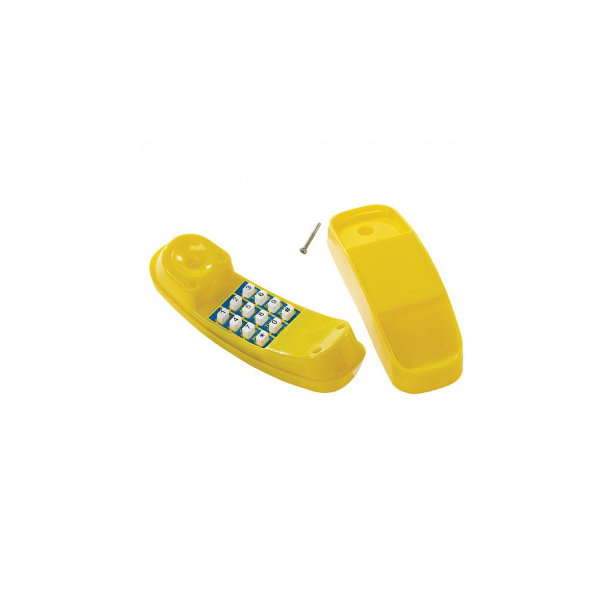 Axi House AXI Téléphone Jaune pour cabanes de jeu