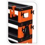 Voir la diapositive 3 : FX-Tools FX-Tools Chariot a outils a 4 niveaux noir et orange