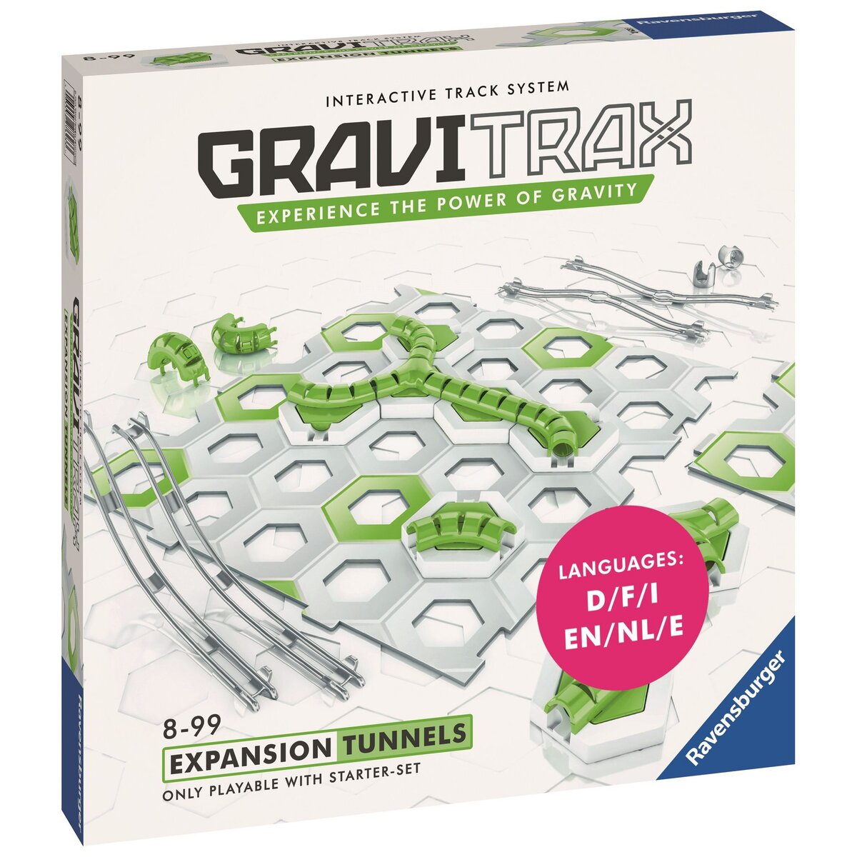 RAVENSBURGER Jeu de construction GraviTrax - Set d'extension Tunnels