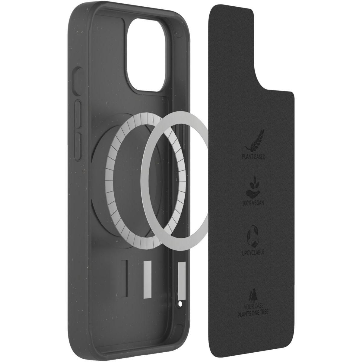 WOODCESSORIES Coque bumper iPhone 14 Plus BioCase noir