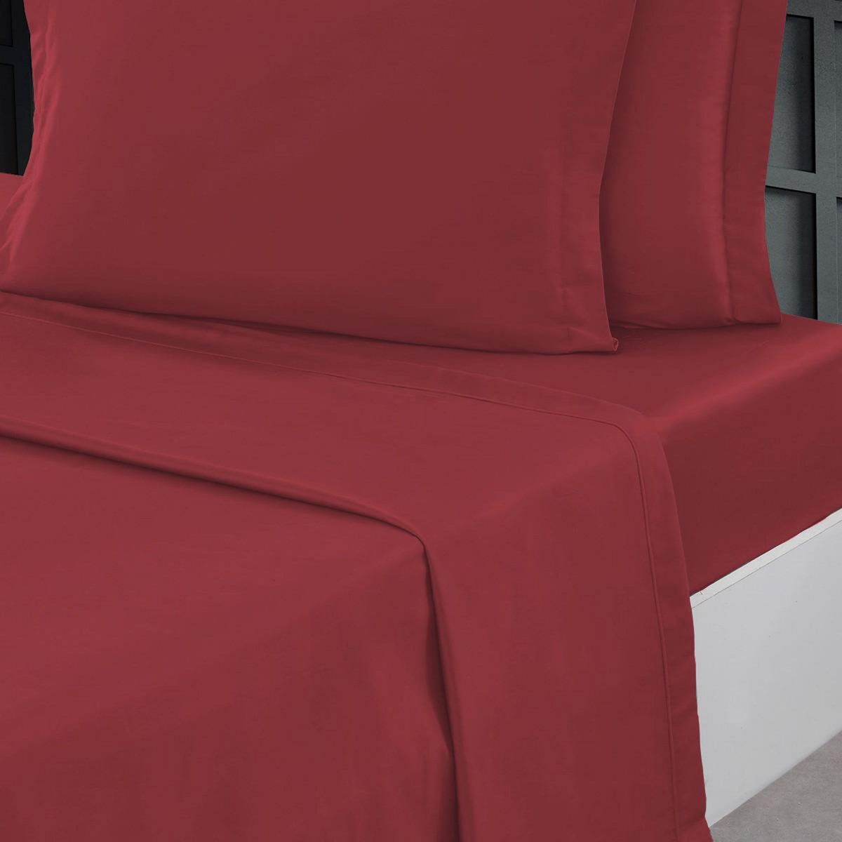 Sensei Maison Drap plat en percale de coton SOFT PERCALE