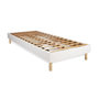 Voir la diapositive 4 : ACTISOM Ensemble matelas 80x200 ACTIFLEX SOFT 3zones de confort + sommier KIT blanc