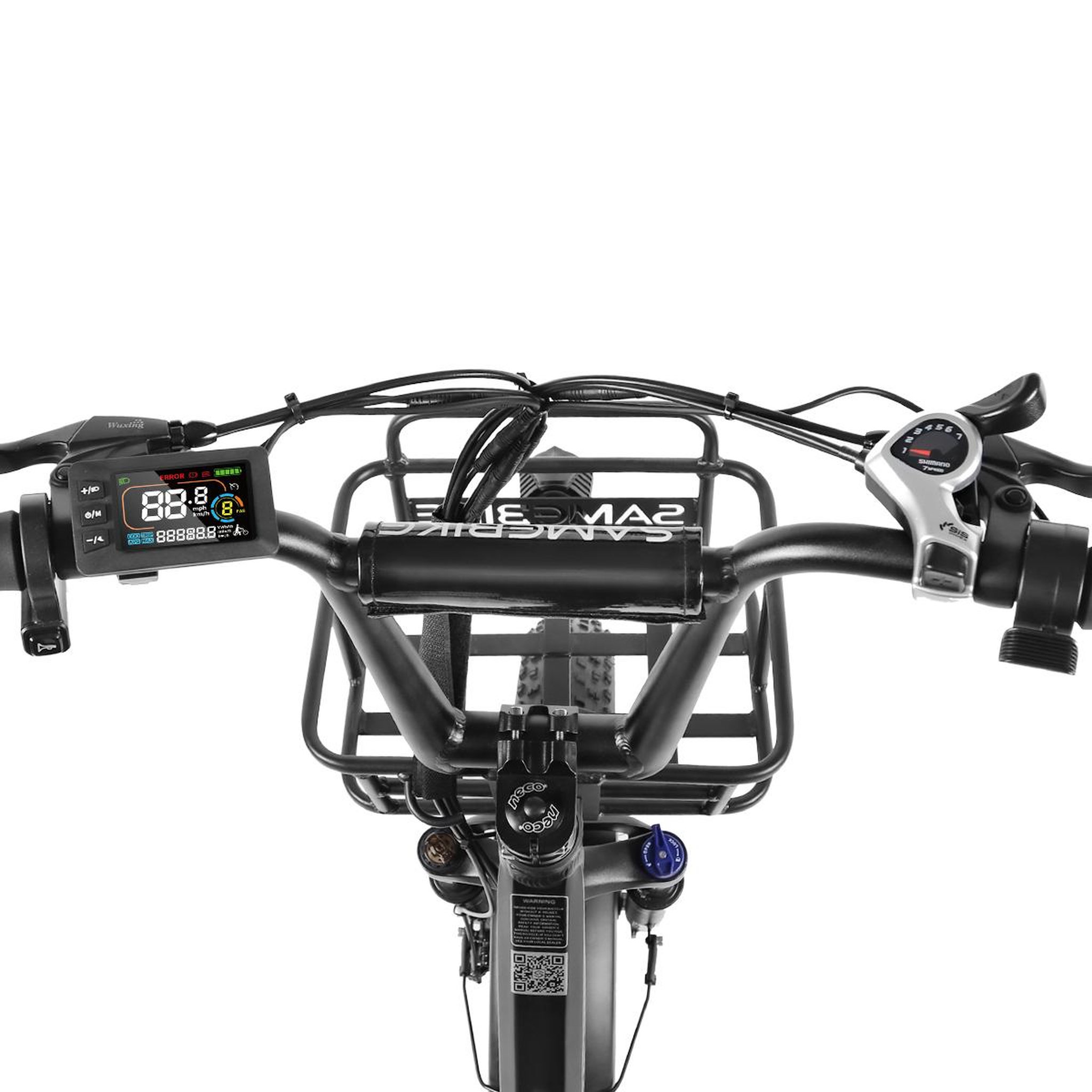 Voir la diapositive 5 : SAMEBIKE Vélo électrique pliable SAMEBIKE C05 Pro, 250 W