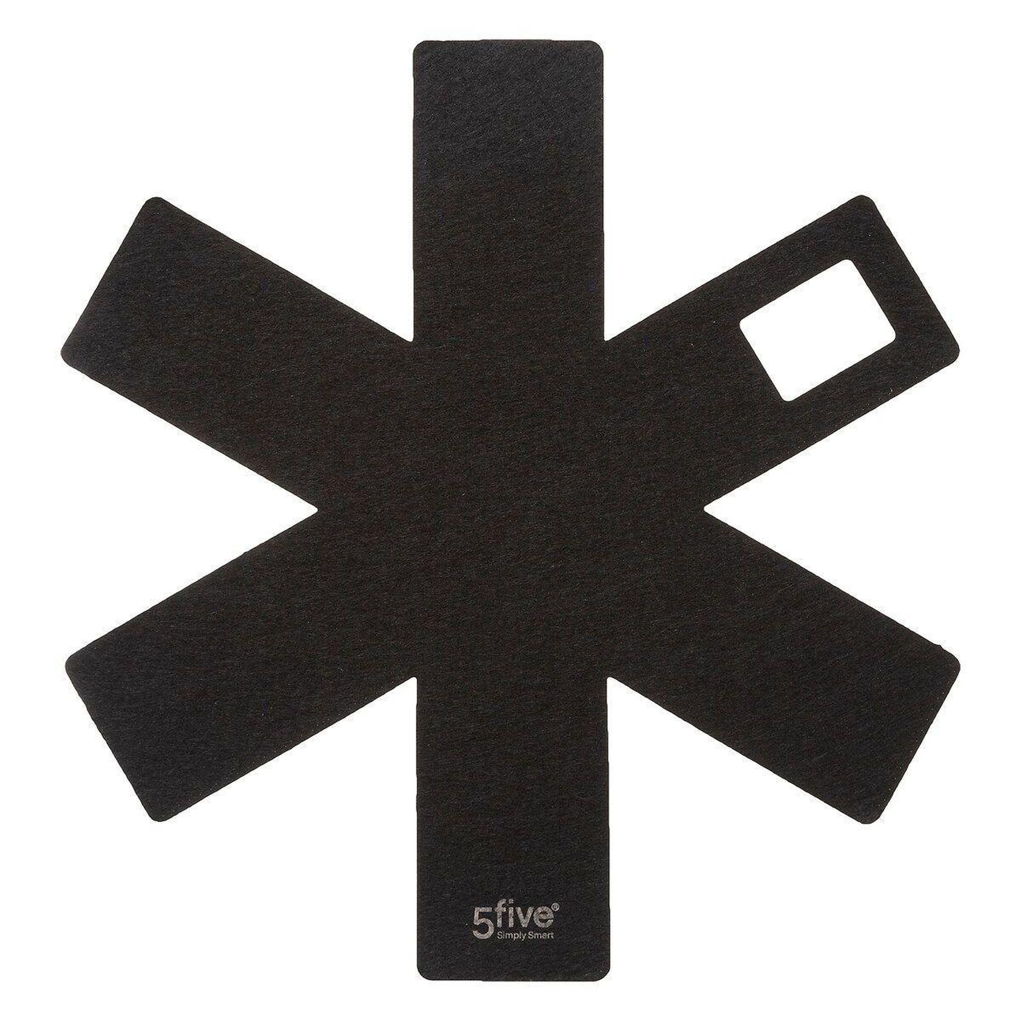 Voir la diapositive 3 : FIVE Protection de poêle anti rayure x6 feutrine