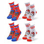 Voir la diapositive 1 : Pat Patrouille Pack de Chaussettes Antidérapantes Enfant PAT PATROUILLE (Lot de 4)