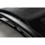 CONCEPT USINE Transat noir ajustable et empilable 1 place avec pieds acier LIMEA