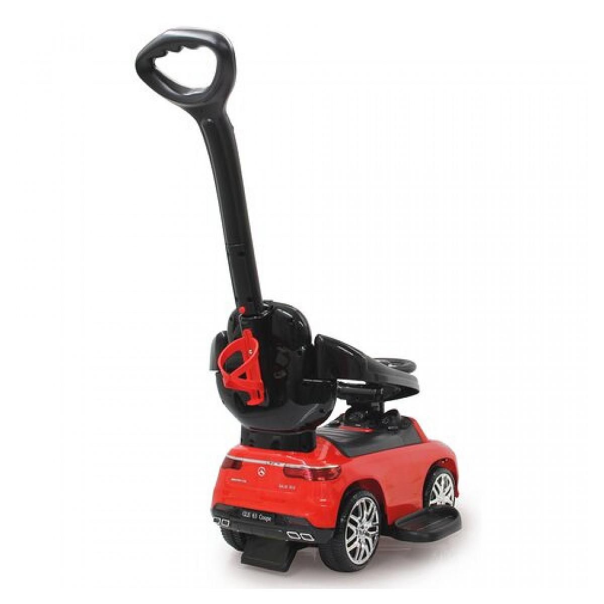 Jamara Push-Car Mercedes-Benz AMG GLE 63 rouge 3en1