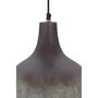 Voir la diapositive 3 : Paris Prix Lampe Suspension Design  Mican  38cm Bronze Foncé
