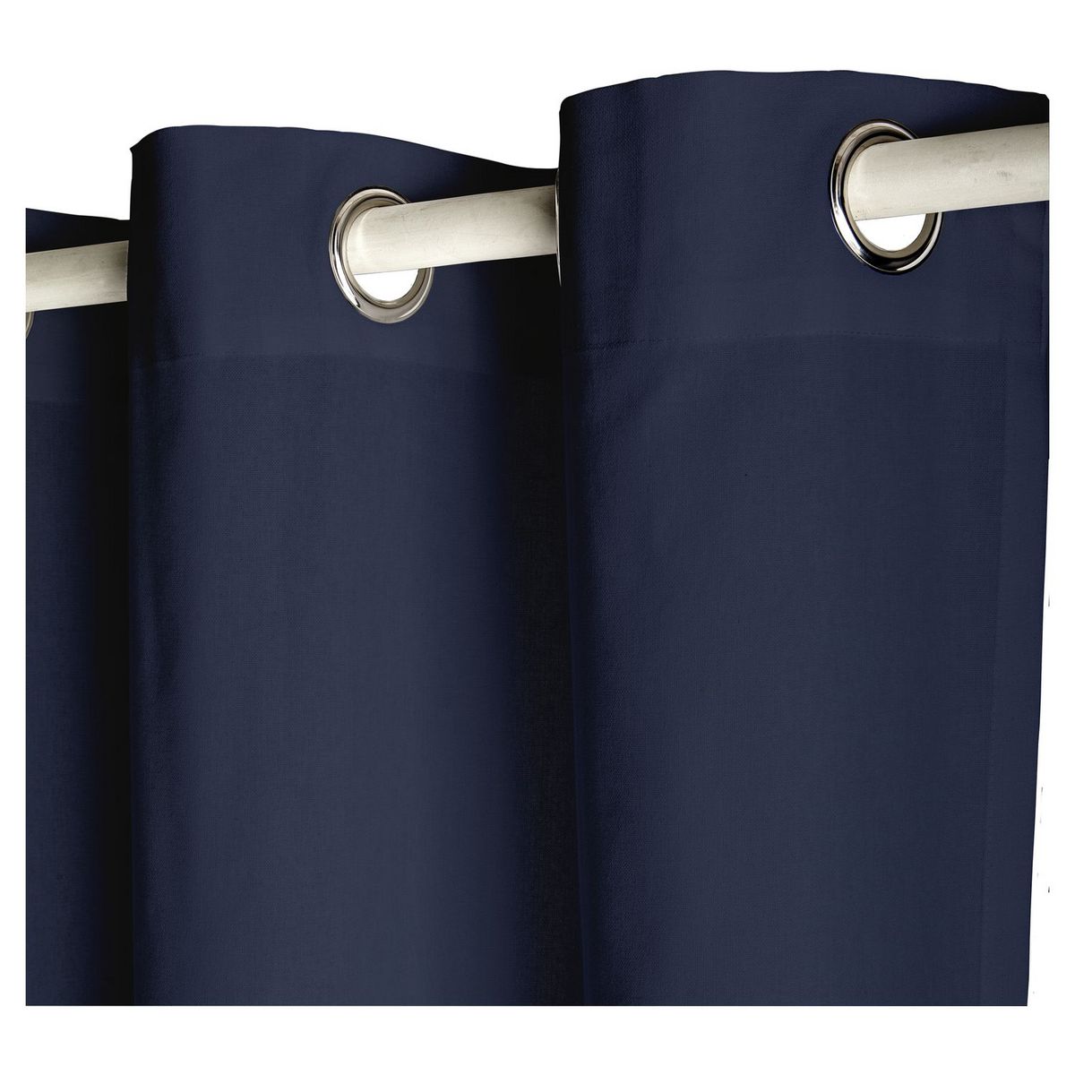 TODAY Rideau à oeillets isolant double face en polyester 140x240 cm