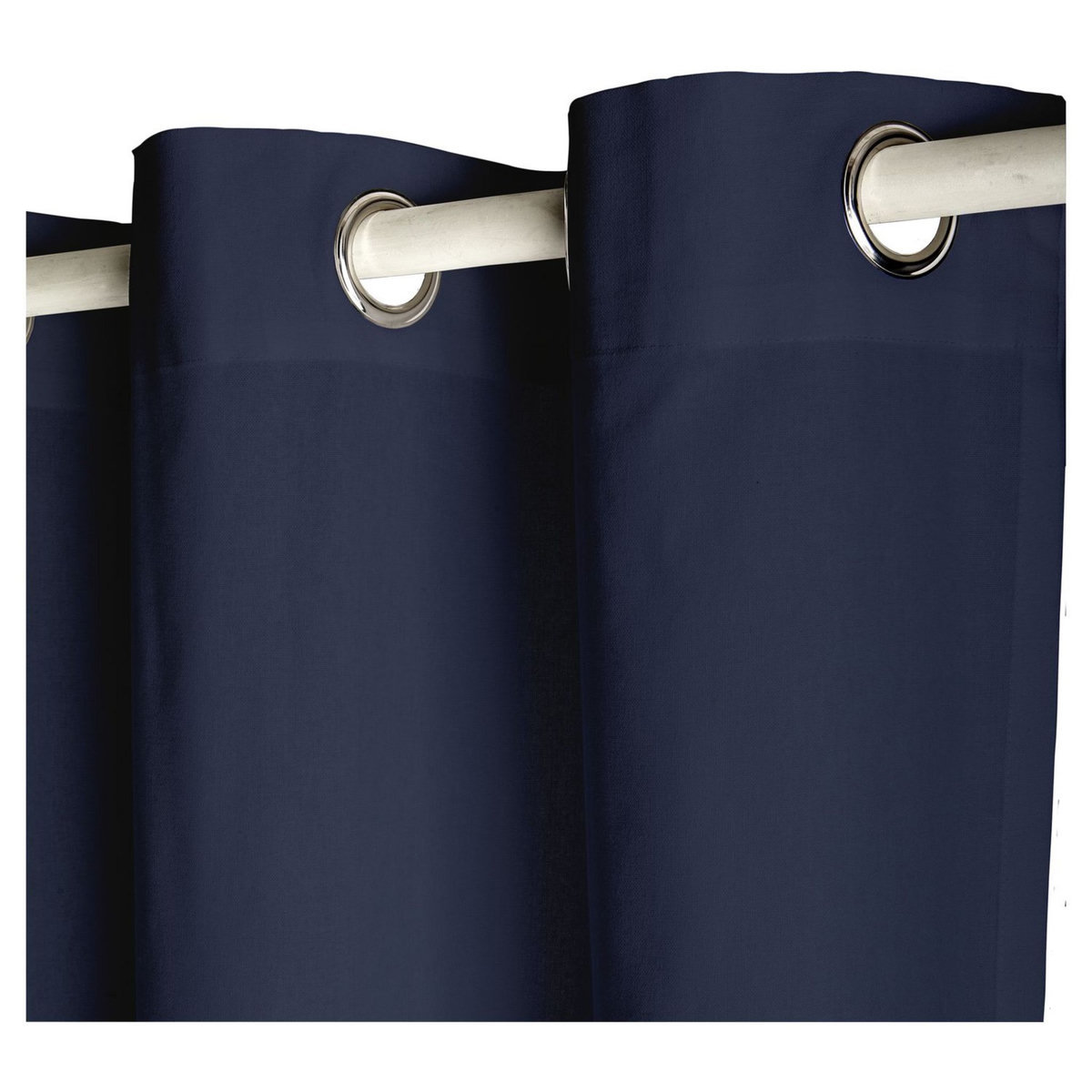 TODAY Rideau à oeillets isolant double face en polyester 140x240 cm