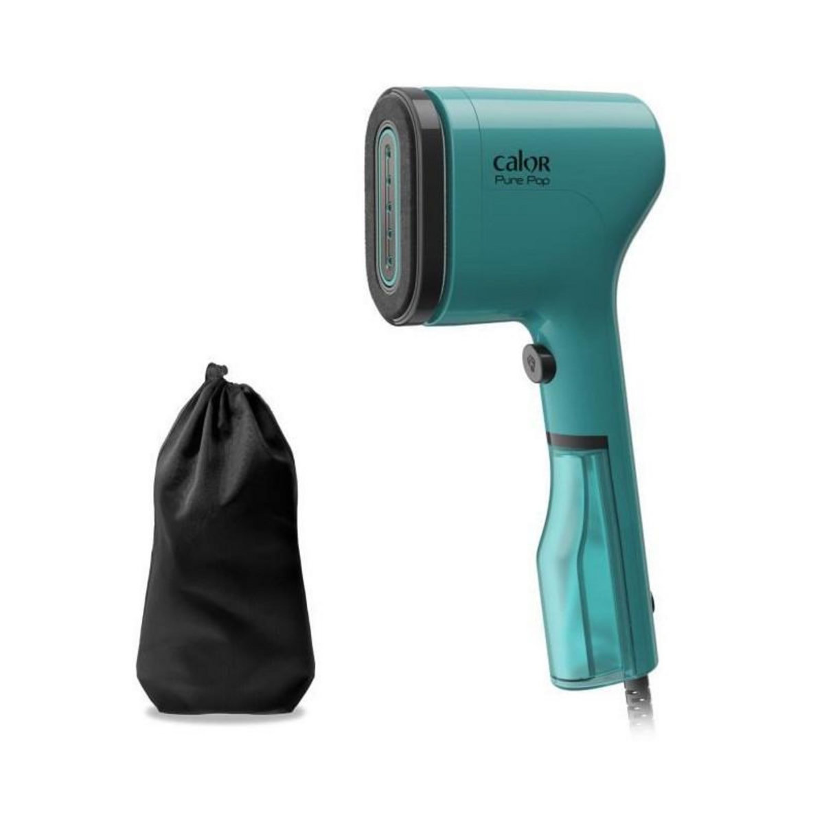 CALOR CALOR PURE POP DT2024C0 - Défroisseur vapeur, 1300 W, 70 ml, Débit 20 g/min, Pret en 15 sec, Autonomie 4 min, Défroisse et pu