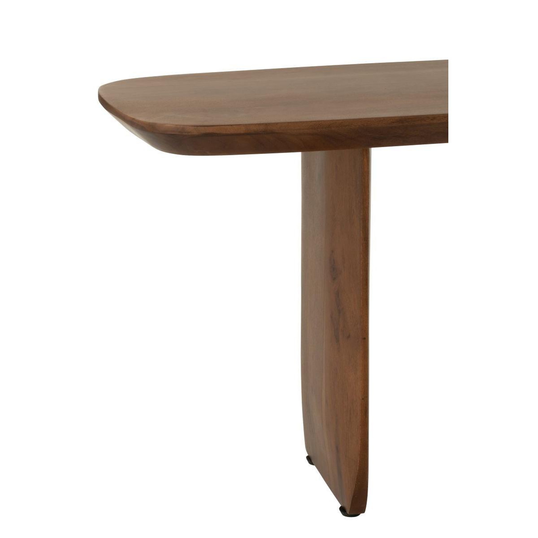 Voir la diapositive 4 : J-LINE Banc en bois  william  190cm marron