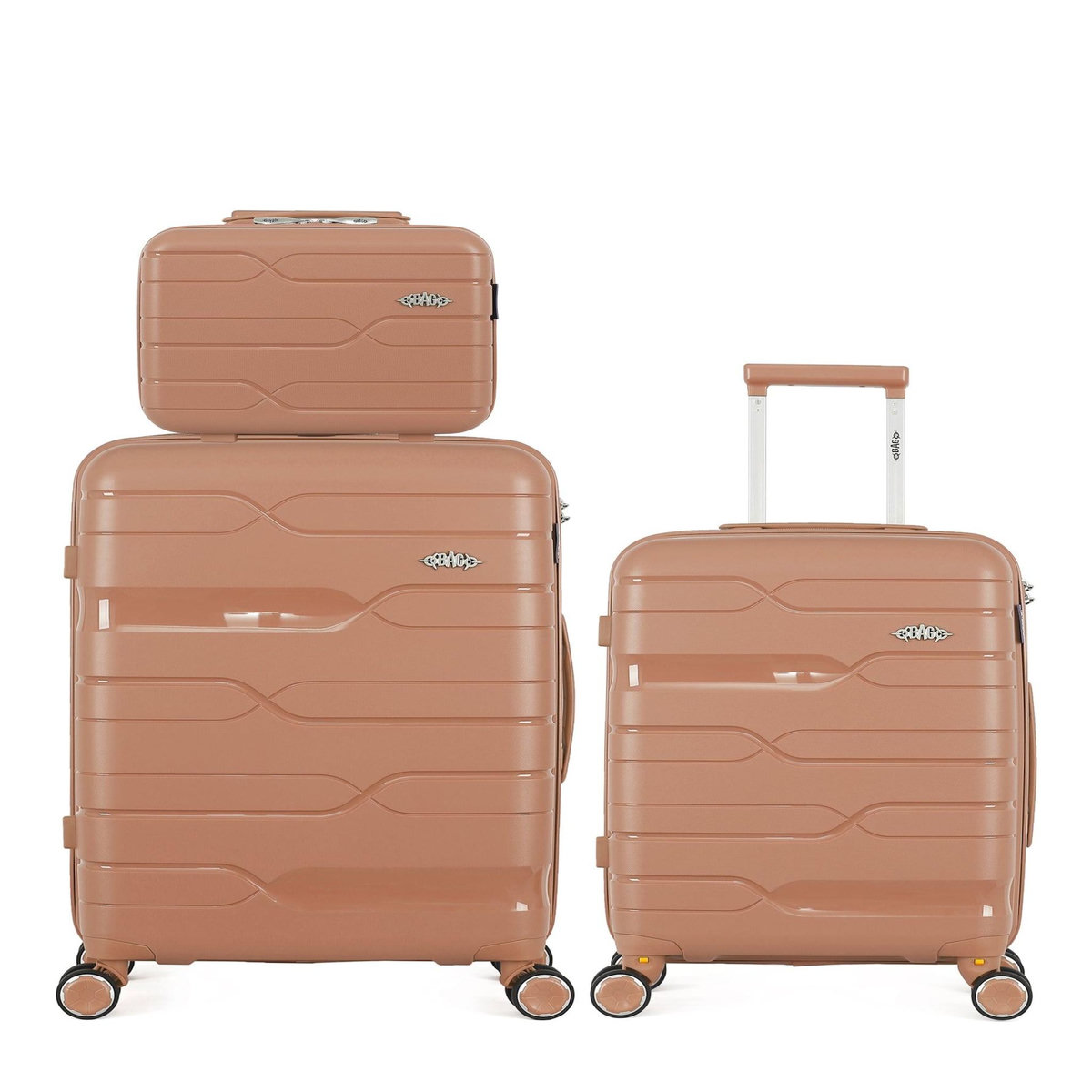 OBAGO OBAGO  -  Lot de 3  -  Valise weekend , valise cabine et vanity PEGASE