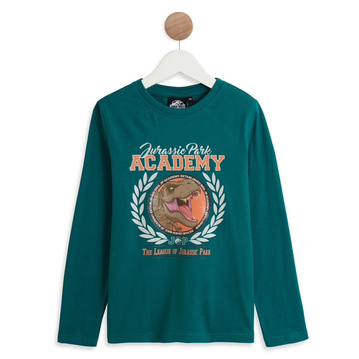 INEXTENSO Jurassik Park T-shirt vert en coton garçon