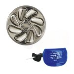 The Home Deco Factory Set de 6 Assiettes à huîtres et couteau