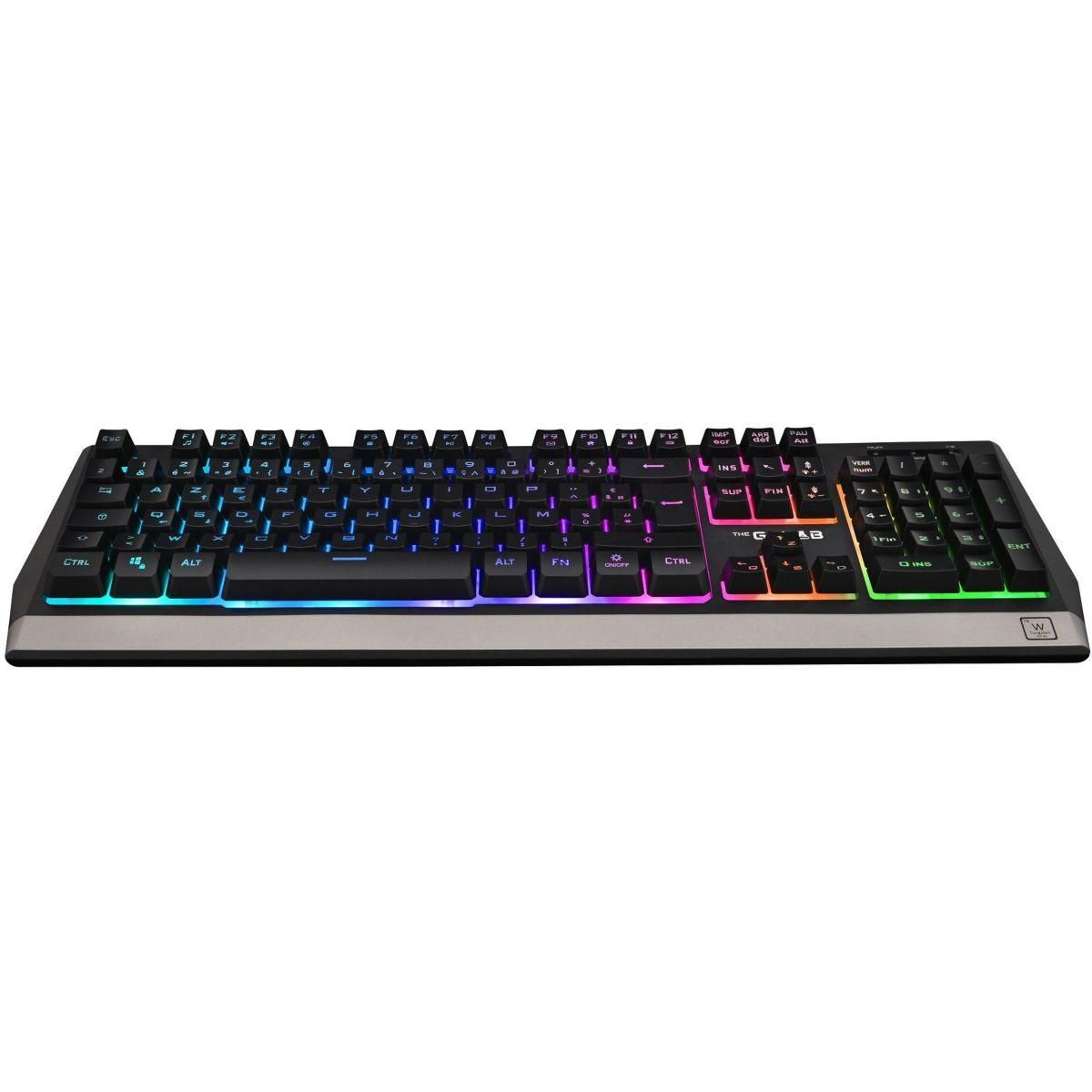 THE G-LAB Clavier gamer sans fil KEYZ-TUNGSTEN FR