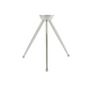 Voir la diapositive 3 : Paris Prix Table d'Appoint Design  Rodriga  53cm Argent & Gris