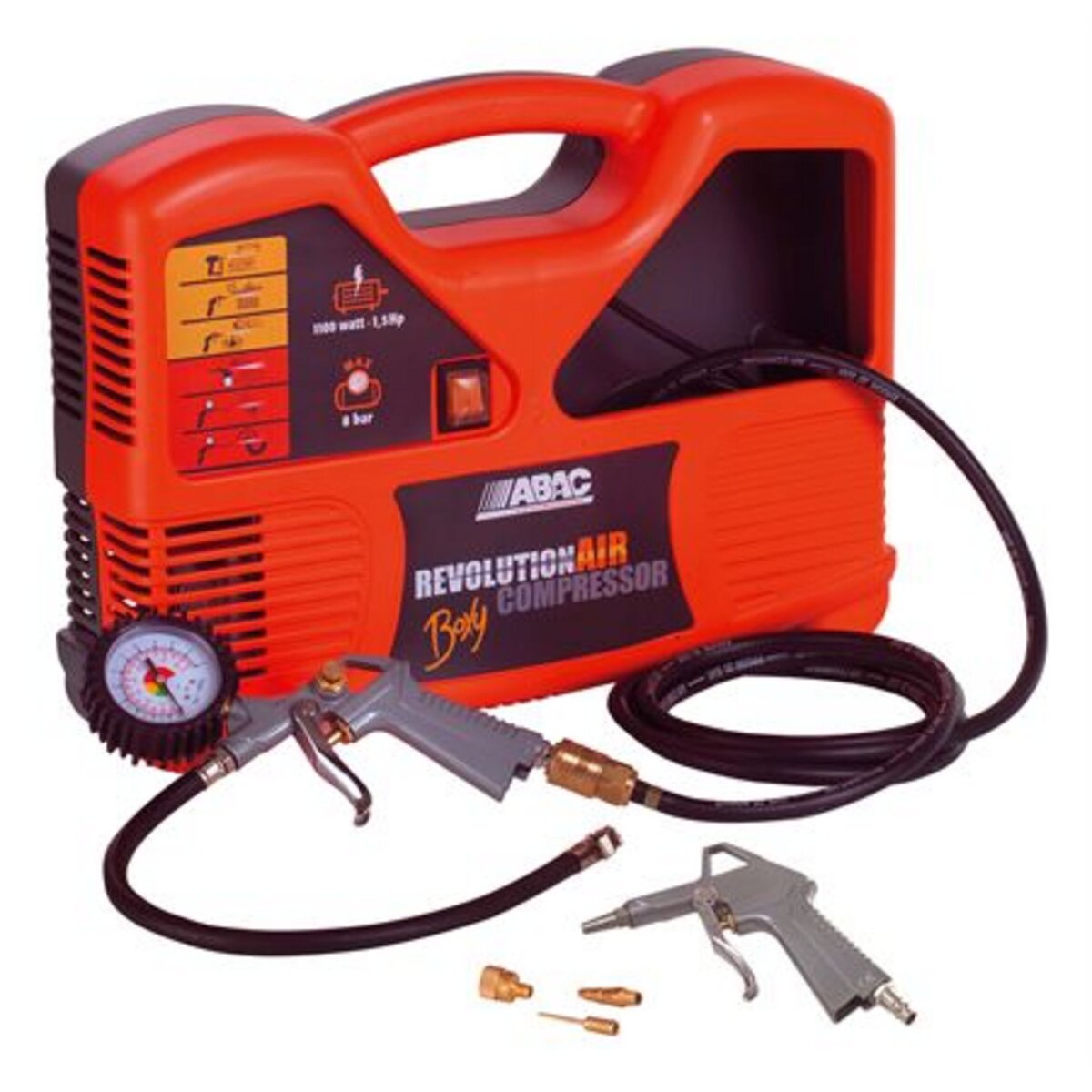 MECAFER Compresseur portatif Boxy Revo Sans cuve - 1.5CV - 8bars