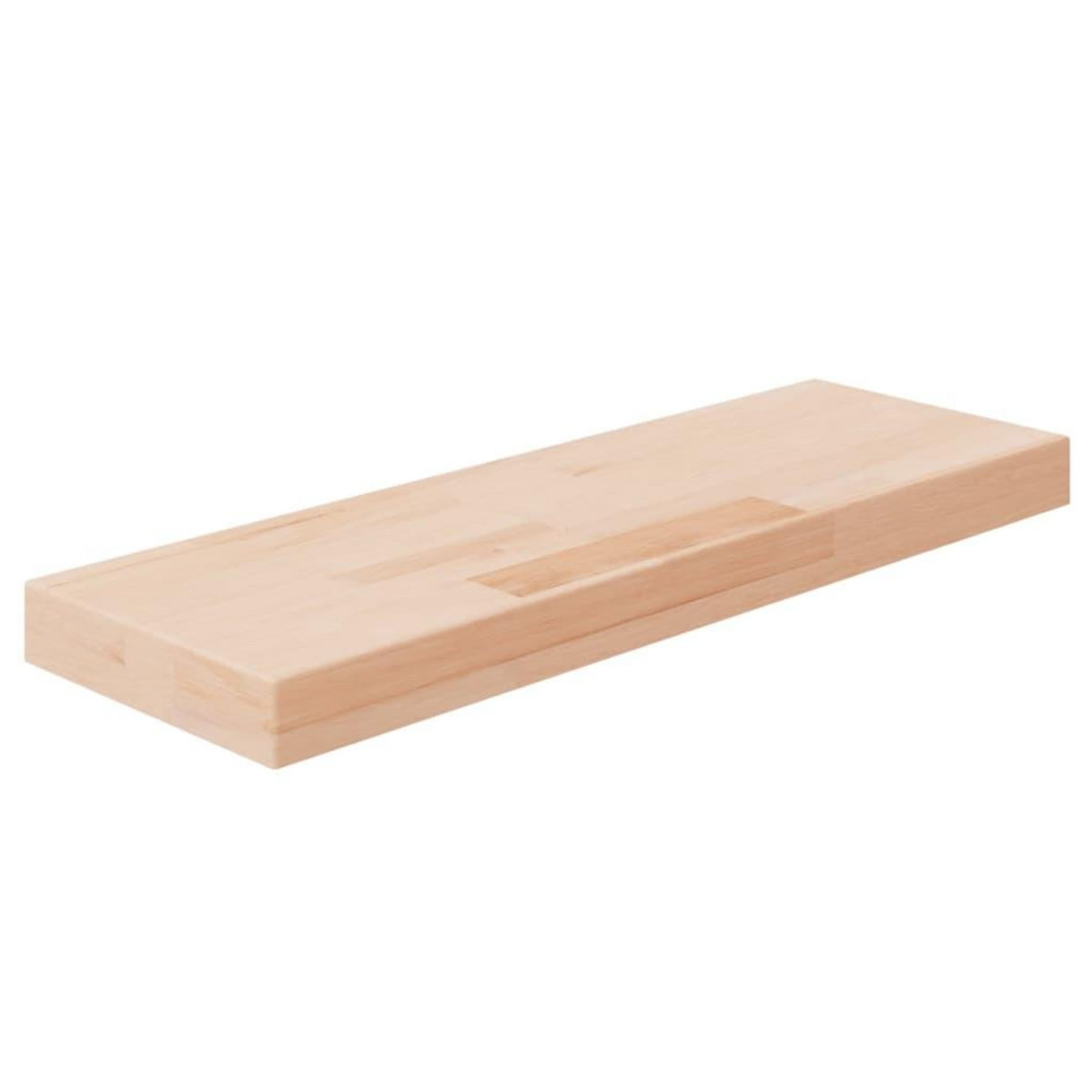 VIDAXL Panneau d'etagere 60x20x4 cm Bois de chene massif non traite