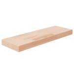 VIDAXL Panneau d'etagere 60x20x4 cm Bois de chene massif non traite