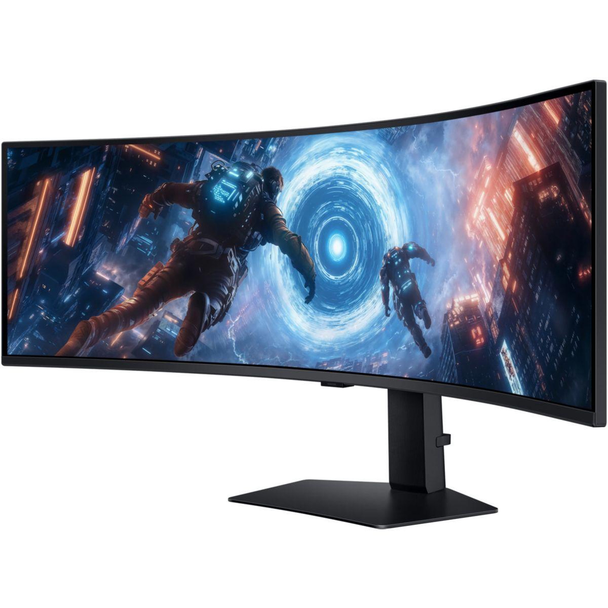 Voir la diapositive 2 : Samsung Ecran pc gamer odyssey g9 g91f 49  incurvé 1000r dqhd 144hz va hdr 600 hdmi 2.1 amd freesync