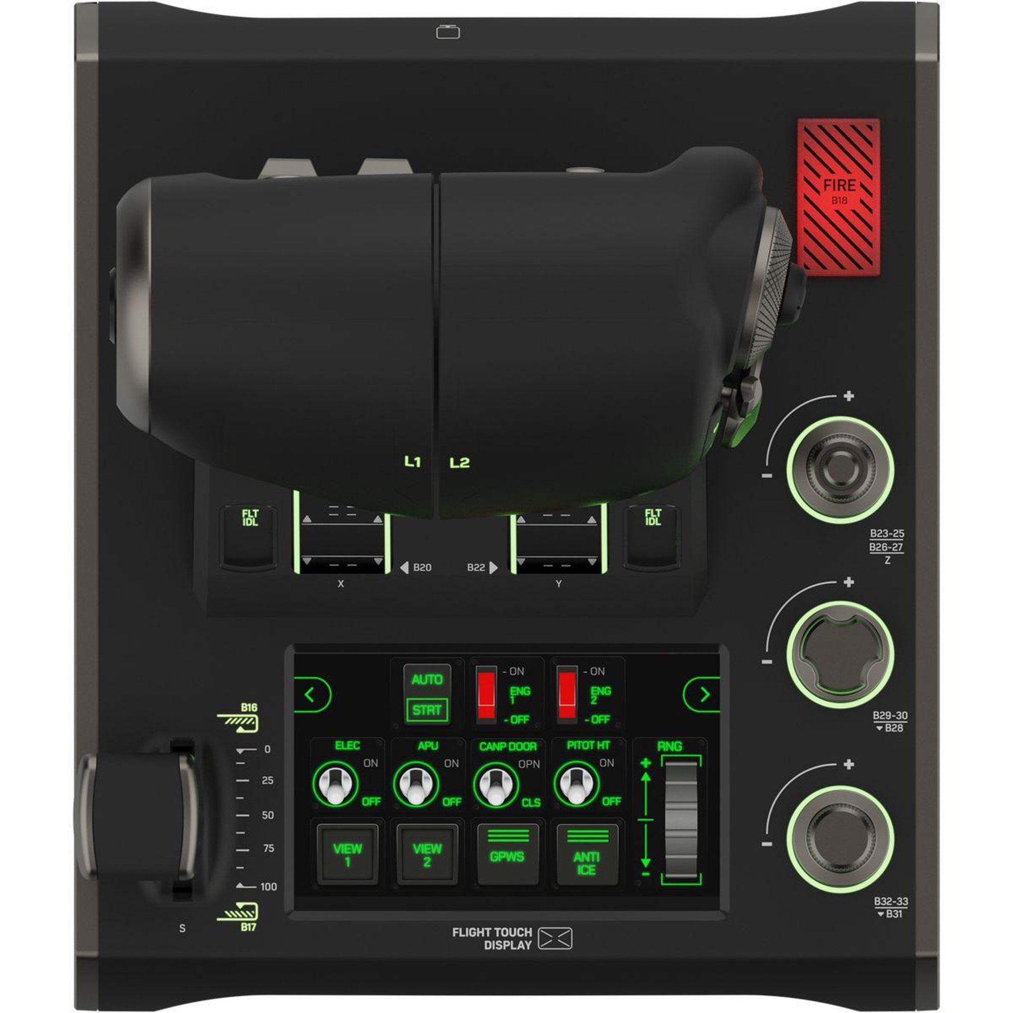 Voir la diapositive 5 : Turtle Beach Joystick VelocityOne FlightDeck