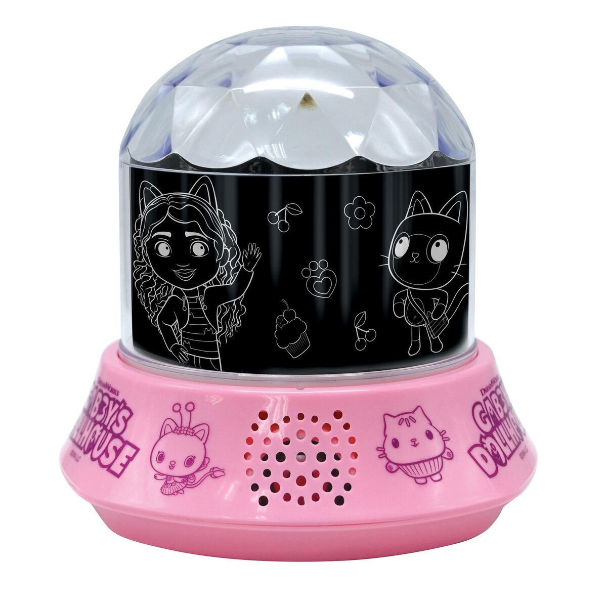 Lexibook Veilleuse avec projections et effets sonores Gabby et la Maison Magique