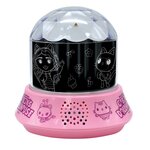 Lexibook Veilleuse avec projections et effets sonores Gabby et la Maison Magique