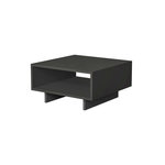 Habitat et Jardin Table basse en bois  Hola  60 x 60 x 32 cm - Anthracite