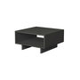 Voir la diapositive 1 : Habitat et Jardin Table basse en bois  Hola  60 x 60 x 32 cm - Anthracite